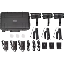 Nanlite Forza 60C RGBLAC led 3 Light kit