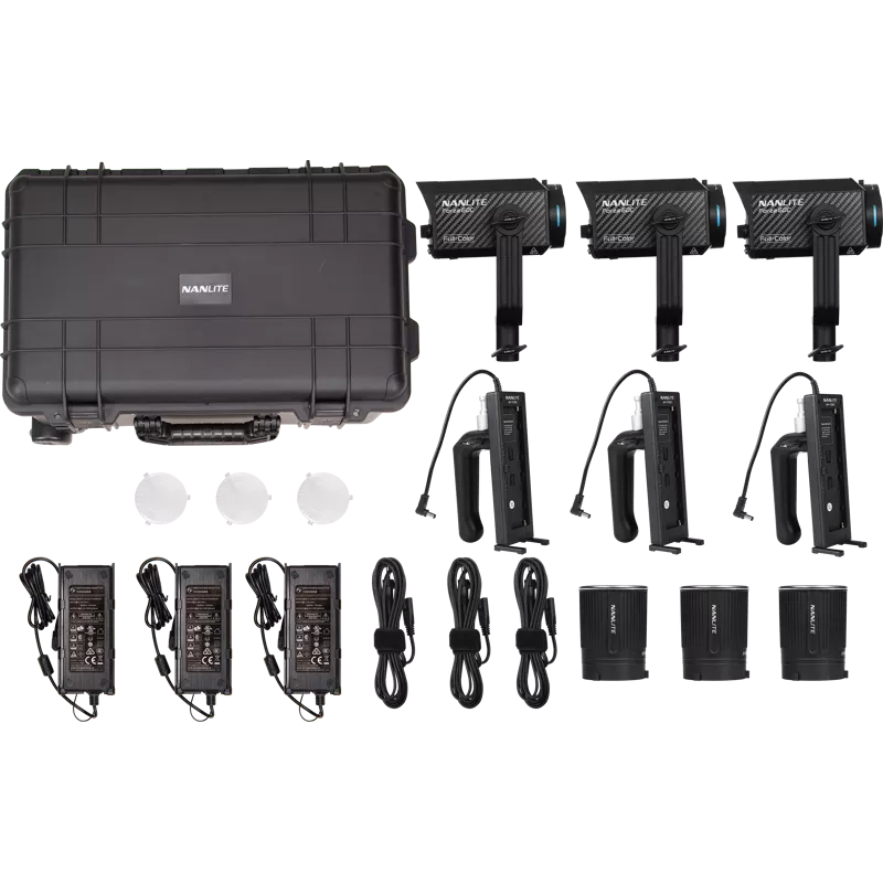 Nanlite Forza 60C RGBLAC led 3 Light kit