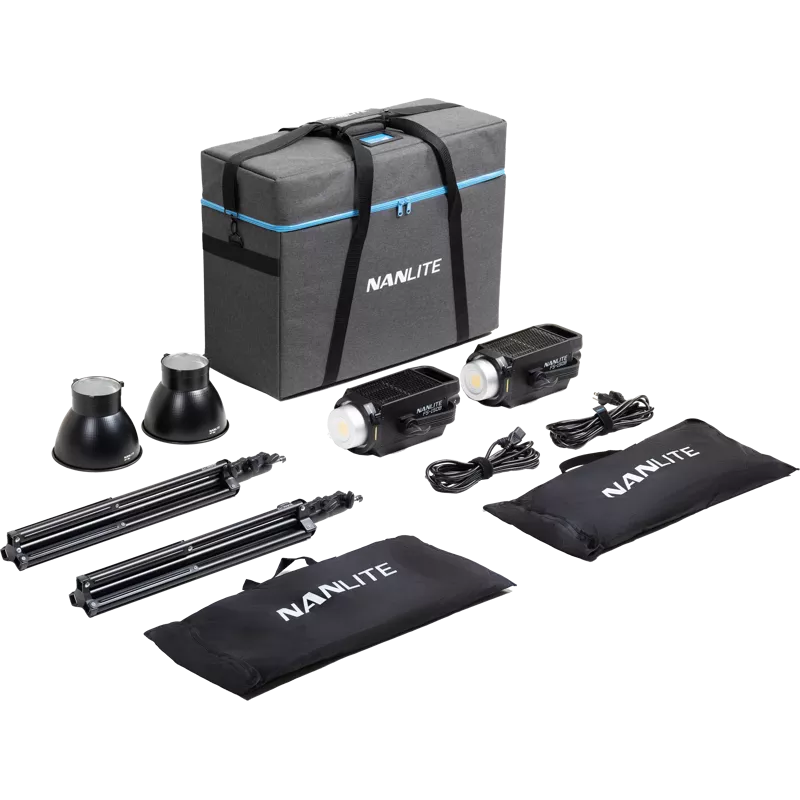 Nanlite FS-150B Bi-Colour 2 light kit with stand