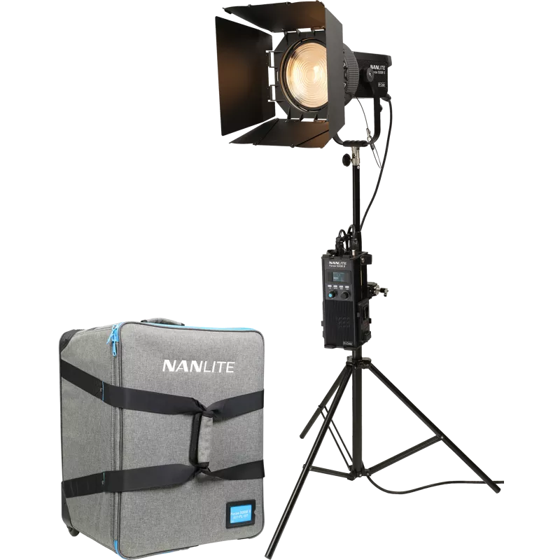Nanlite Forza 500B II Bicolor & Nanlite FL-20G Kit in trolly case