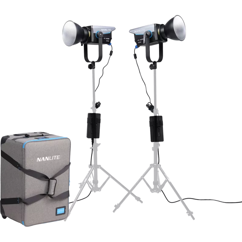 Nanlite FC-300B 2-Light Trolley Case Kit
