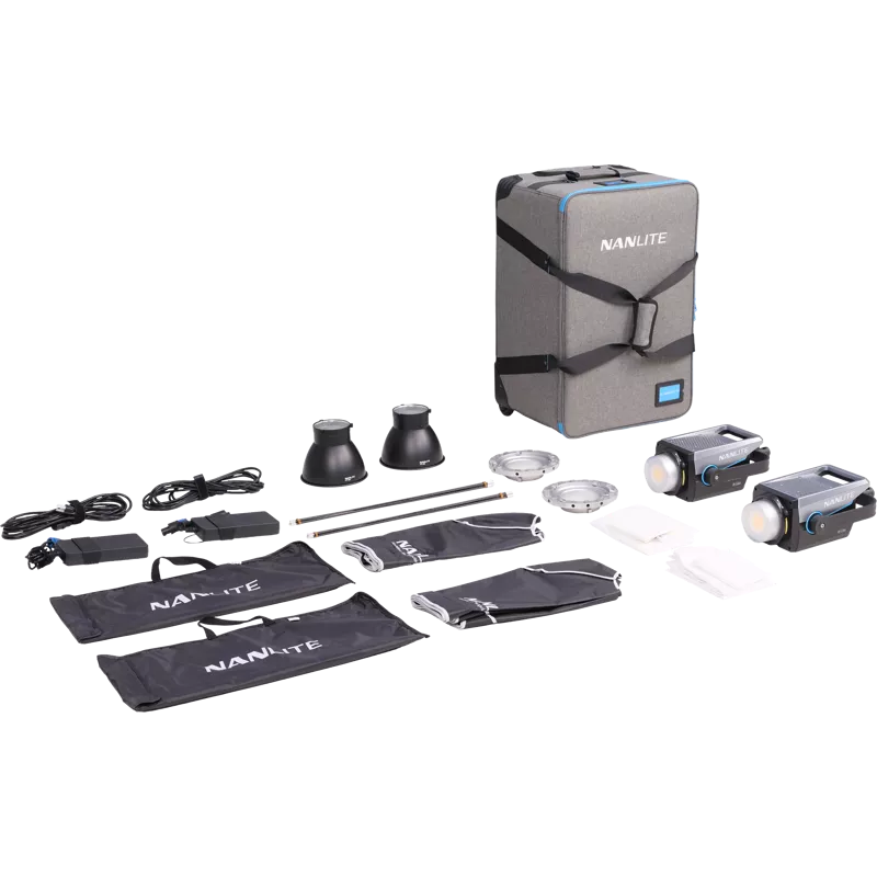 Nanlite FC-300B 2-Light Trolley Case Kit