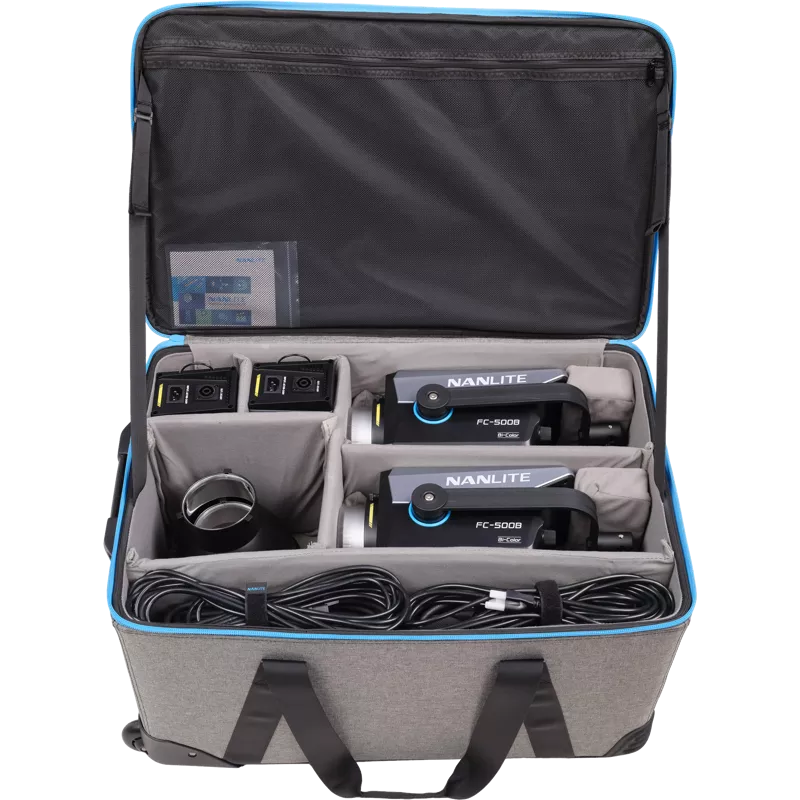 Nanlite FC-500B 2-Light Trolley Case Kit