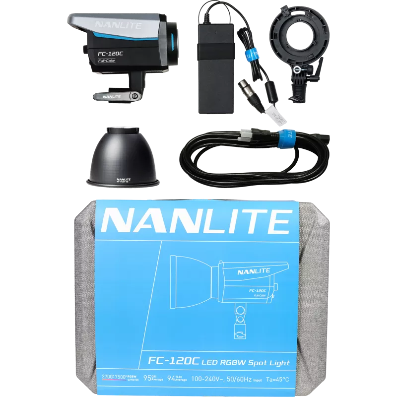 Nanlite FC-120C LED Color Spot Light