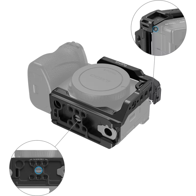 SmallRig 4337 Half Cage for Sony A6700 / A6600 / A6500 / A6400