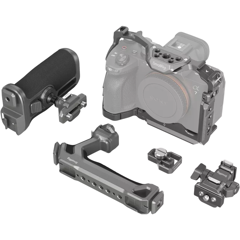 SmallRig 4539 HawkLock Quick Release Advanced Cage Kit for Sony Alpha 7R V / 7 IV / 7S III
