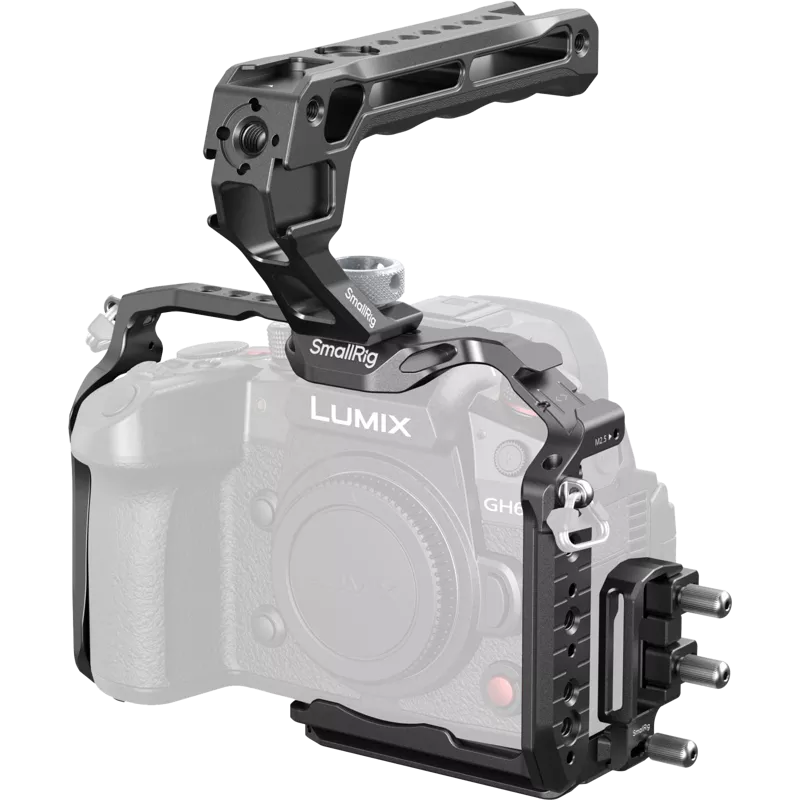 SmallRig 4825 HawkLock Quick Release Cage Kit for Panasonic Lumix GH7 / GH6