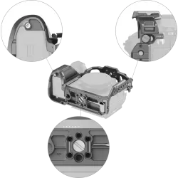 SmallRig 5187 Cage for Sony Alpha 1 II / Alpha 9 III