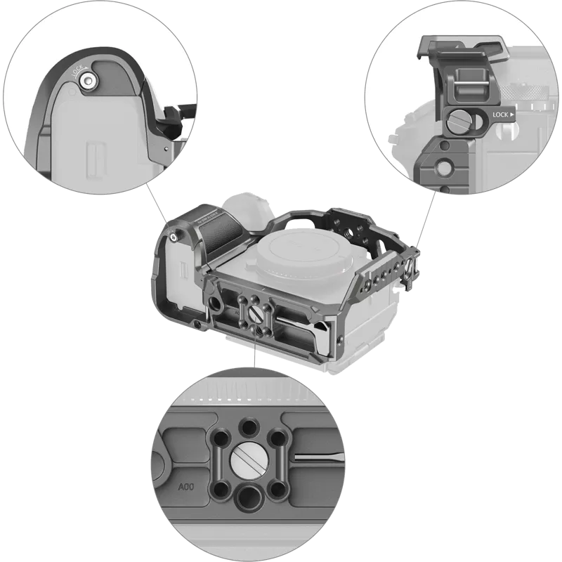 SmallRig 5187 Cage for Sony Alpha 1 II / Alpha 9 III