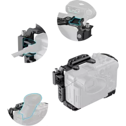 SmallRig 5590 Advanced Cage Kit with Battery Plate for Sony FX2