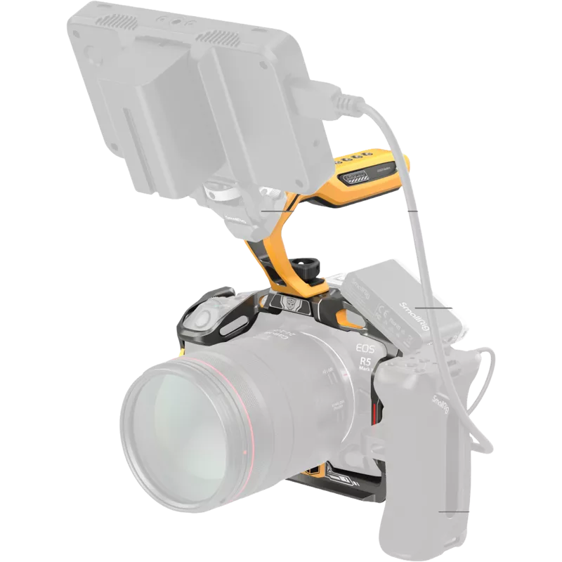 SmallRig 5608 Black Mamba Cage Kit for Canon EOS R5 Mark II (BumbleBee Edition)