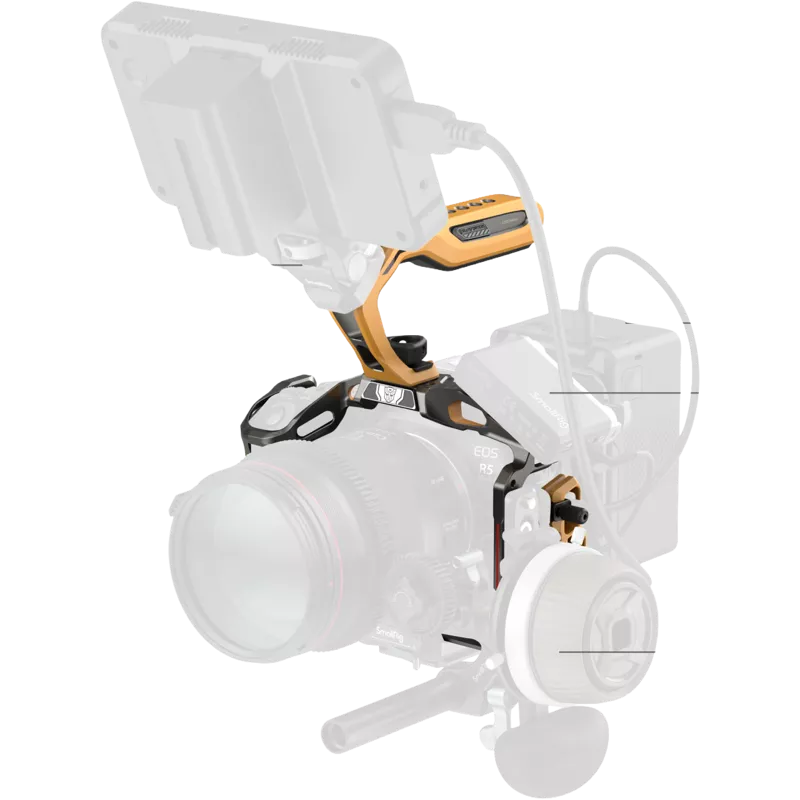 SmallRig 5608 Black Mamba Cage Kit for Canon EOS R5 Mark II (BumbleBee Edition)