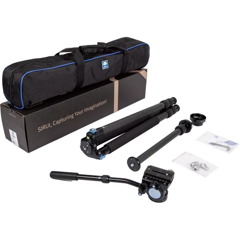 Sirui R-3213X+VH-10 Carbon Tripod & Video Head