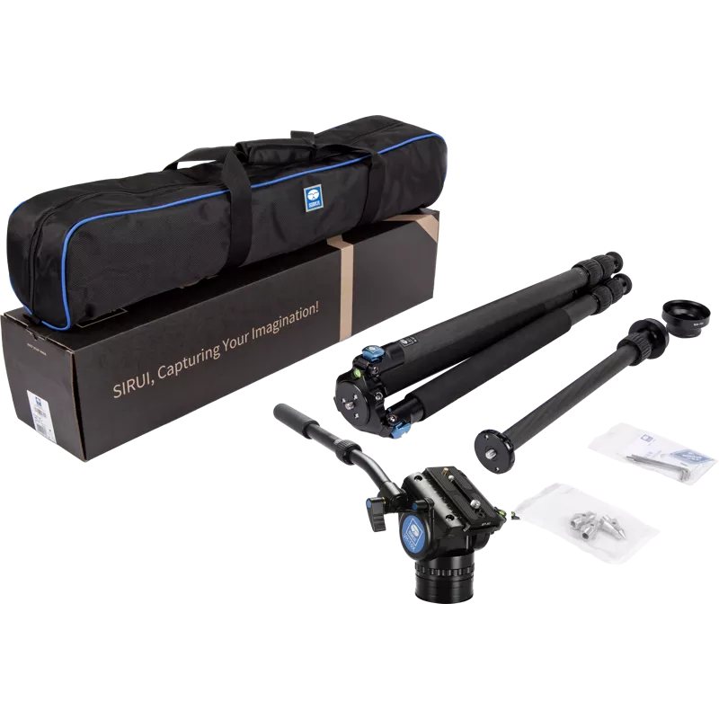 Sirui R-3213X+VH-10X Carbon Tripod & Video Head