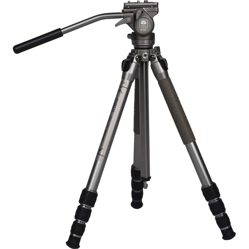 Sirui Pilot Series Alu Tripod GT04+GT5 Videohead Grey
