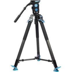 Sirui Pro Video Tripod Kit Rapid SVT-75 Pro + Fluid Head SVH15