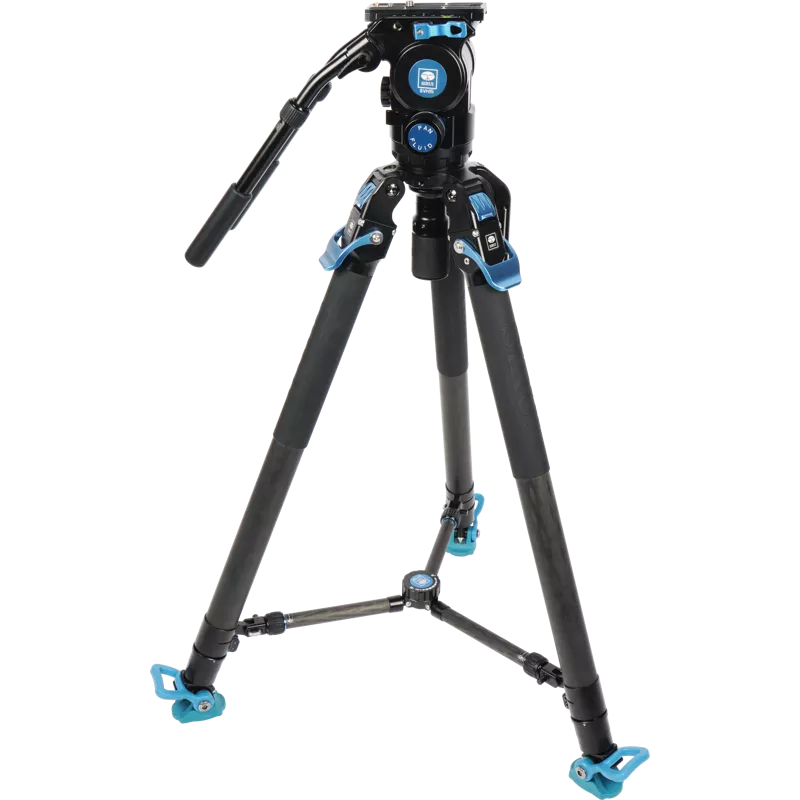 Sirui Pro Video Tripod Kit Rapid SVT-75 Pro + Fluid Head SVH15
