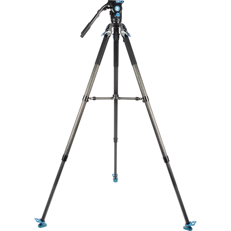 Sirui Pro Video Tripod Kit Rapid SVT-75 Pro + Fluid Head SVH15
