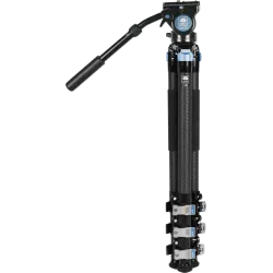 Sirui Carbon Fiber Tripod Kit with VideoHead L-324F + VH-10
