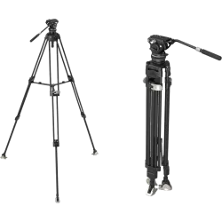 SmallRig 3989 Heavy-Duty Carbon Fiber Video Tripod Kit FreeBlazer AD-100
