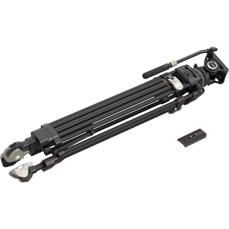SmallRig 3989 Heavy-Duty Carbon Fiber Video Tripod Kit FreeBlazer AD-100