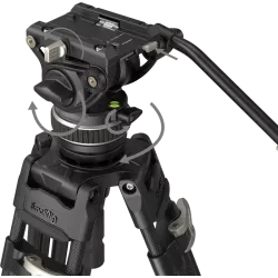 SmallRig 3989 Heavy-Duty Carbon Fiber Video Tripod Kit FreeBlazer AD-100