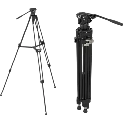 SmallRig 4163 Heavy-Duty Aluminium Video Tripod Kit FreeBlazer AD-80