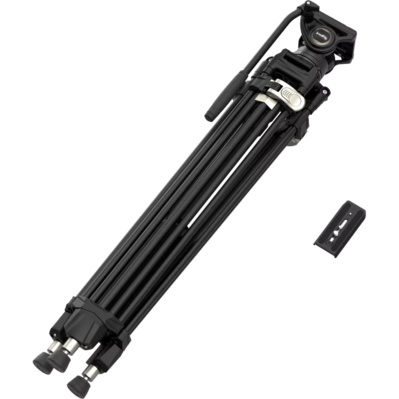 SmallRig 4163 Heavy-Duty Aluminium Video Tripod Kit FreeBlazer AD-80