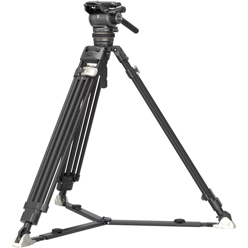 SmallRig 4463 Heavy-Duty Carbon Fiber Tripod Kit AD-120