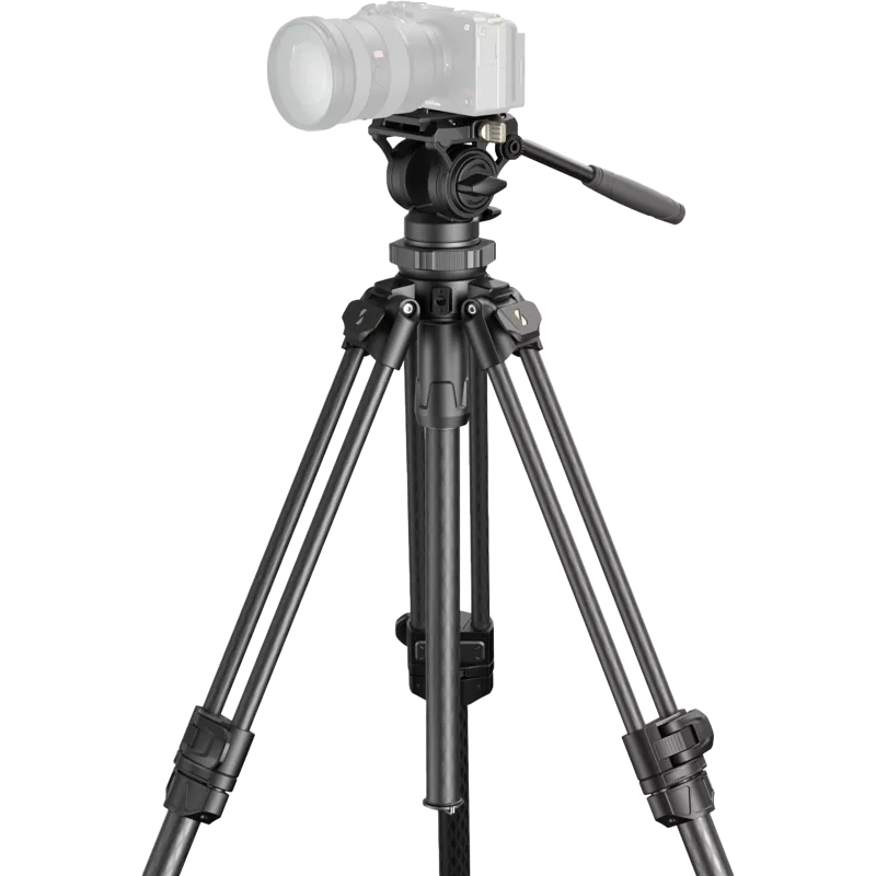 SmallRig 4420 Lightweight Video Carbon Fiber Tripod Kit AD-50 Pro