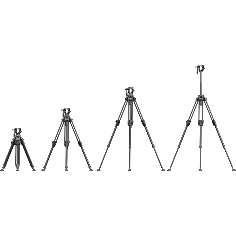 SmallRig 4420 Lightweight Video Carbon Fiber Tripod Kit AD-50 Pro