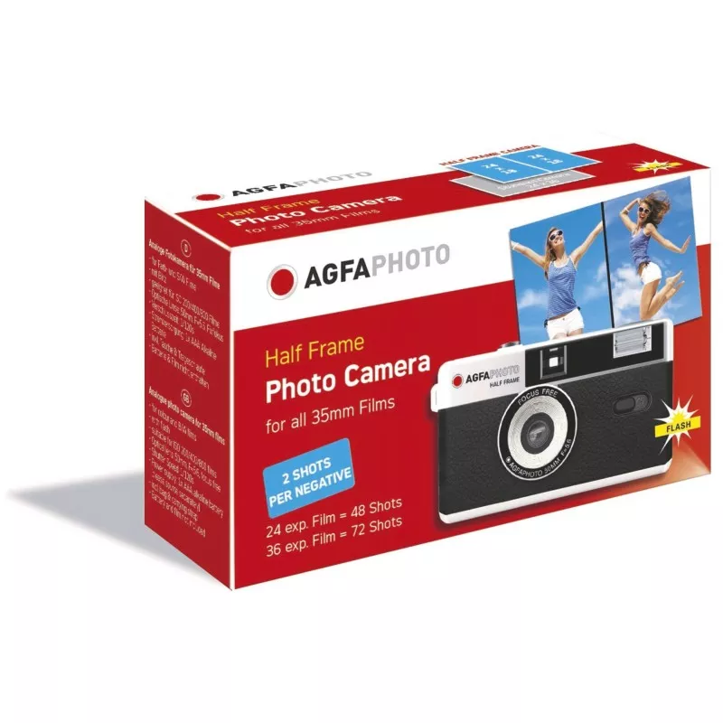 Agfaphoto Half Frame Camera 35mm black