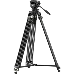 SmallRig 4686 Heavy-Duty Fluid Head Video Tripod Kit AD-01S