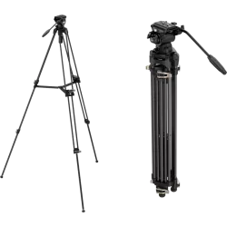SmallRig 4686 Heavy-Duty Fluid Head Video Tripod Kit AD-01S