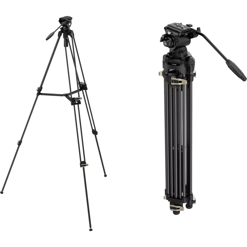 SmallRig 4686 Heavy-Duty Fluid Head Video Tripod Kit AD-01S
