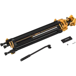 SmallRig 5523 Video Tripod with Heavy-Duty Fluid Head AD-01 (BumbleBee Edition）