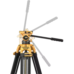 SmallRig 5523 Video Tripod with Heavy-Duty Fluid Head AD-01 (BumbleBee Edition）