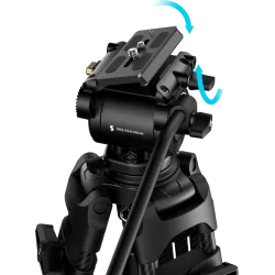 SmallRig 5443 FSD14 FreeSpeed Heavy-Duty Carbon Fiber Tripod