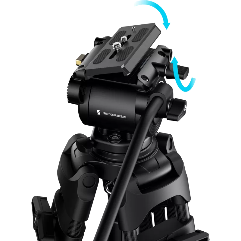 SmallRig 5443 FSD14 FreeSpeed Heavy-Duty Carbon Fiber Tripod