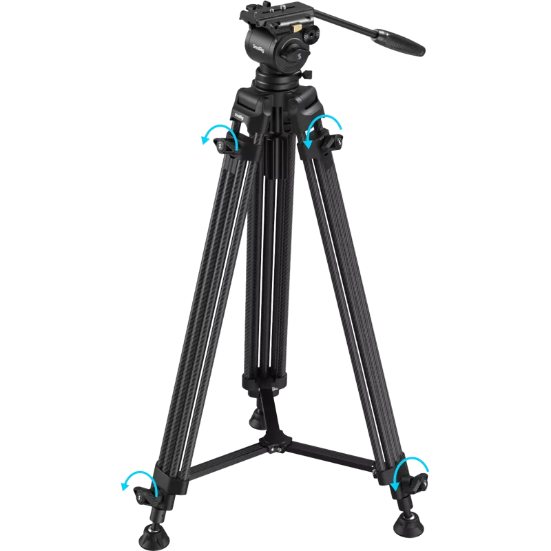 SmallRig 5441 AD14 Heavy-Duty Carbon Fiber Tripod