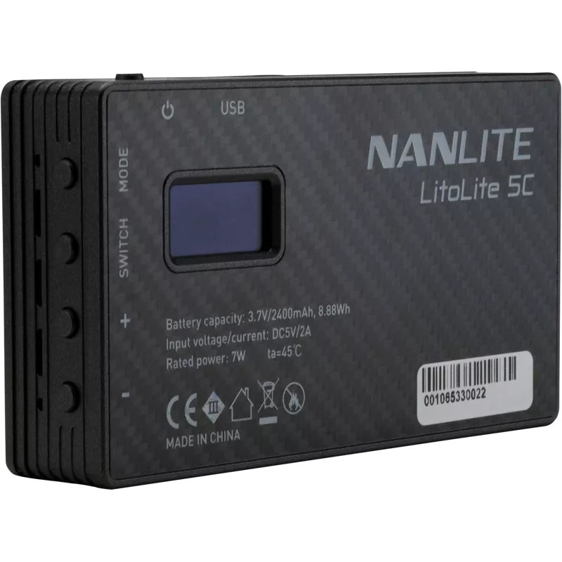 Nanlite LitoLite 5C RGBWW LED Pocket Light