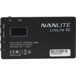 Nanlite LitoLite 5C RGBWW LED Pocket Light
