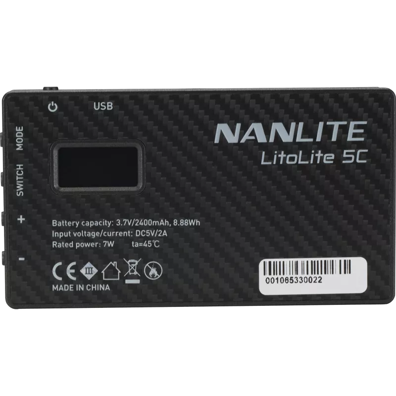 Nanlite LitoLite 5C RGBWW LED Pocket Light