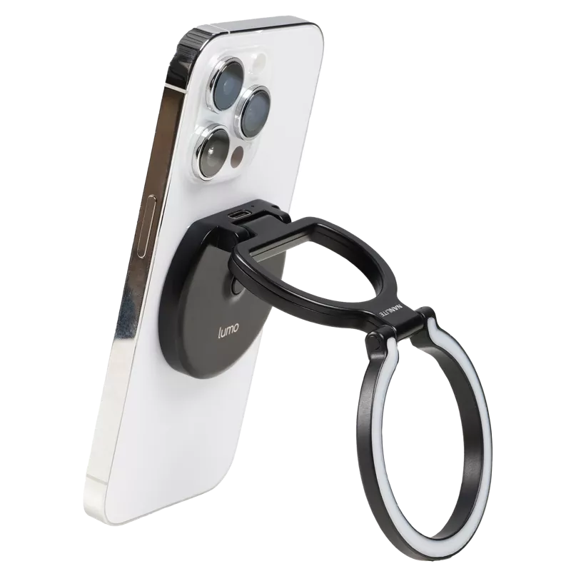 Nanlite Lumo LED Phone Ring Light Polar Black