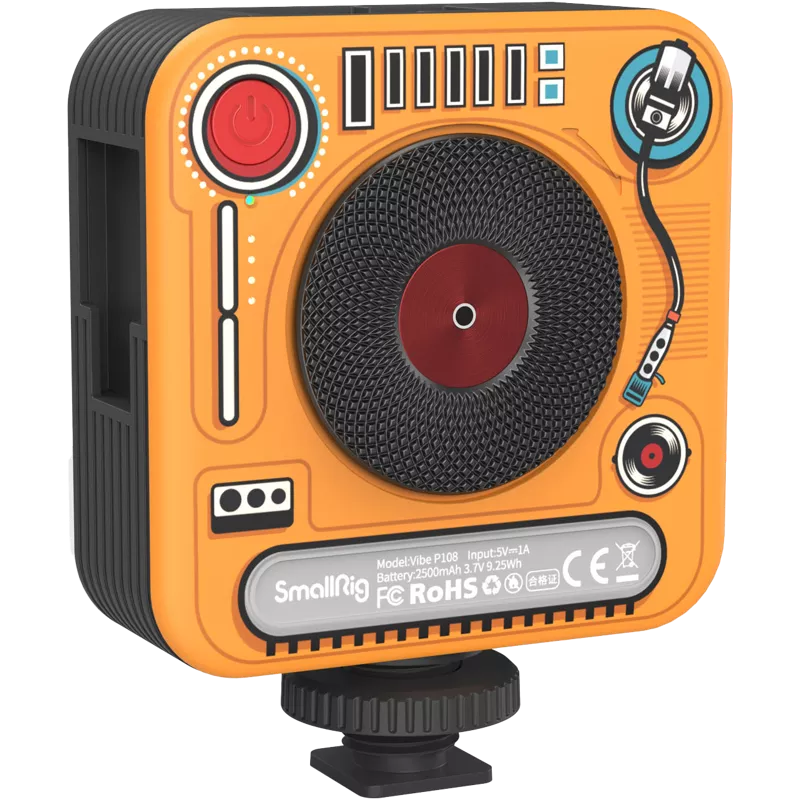 SmallRig 4276 Full Color Mini LED Video Light Vibe P108