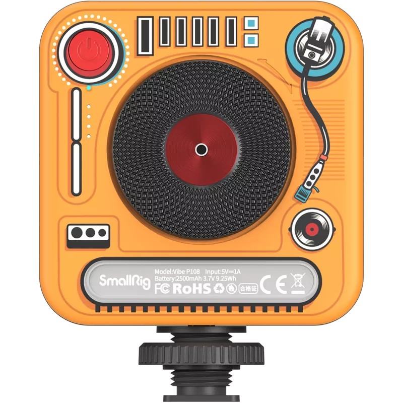 SmallRig 4276 Full Color Mini LED Video Light Vibe P108