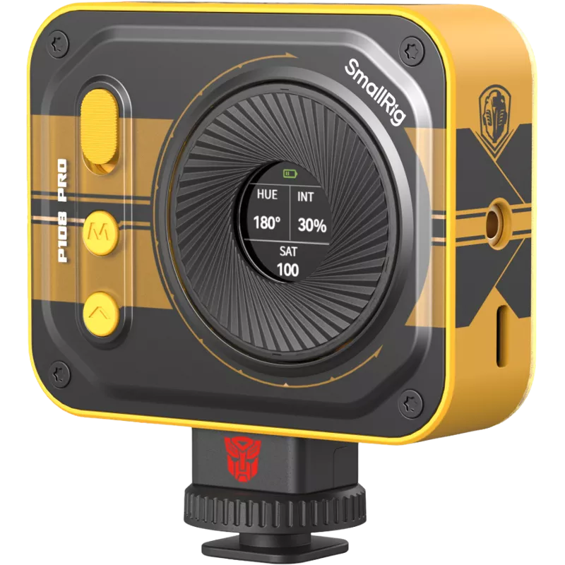 SmallRig 5511 Vibe P108 Pro mini LED Video Light “BumbleBee Edition”