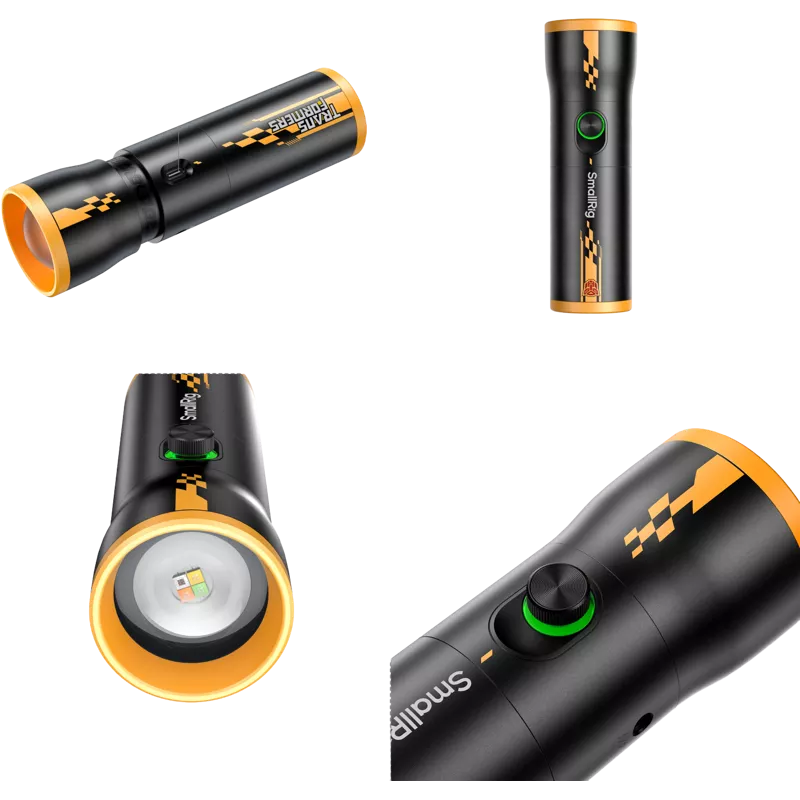 SmallRig 5512 RF 10C Portable Focusable LED Video Light "BumbleBee Edition"