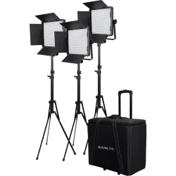 Kit Nanlite 3 light kit 600CSA w/Trolley Case & Light Stand