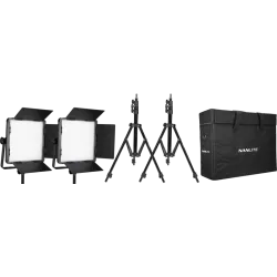 Kit Nanlite 2 light kit 600CSA w/Carry case & Light stand